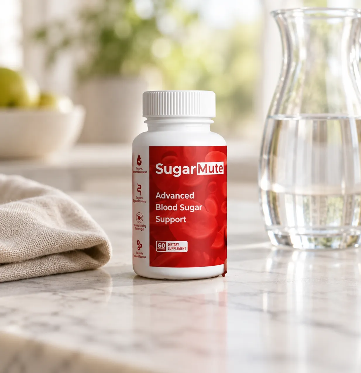 SugarMute — the package in everyday use