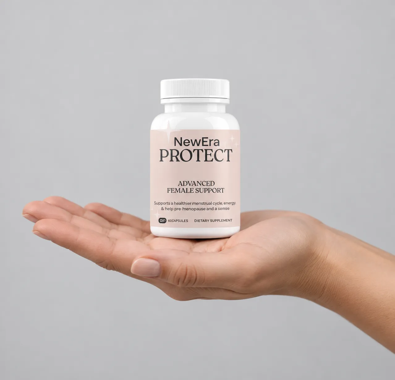 NewEra Protect — the package held in a hand