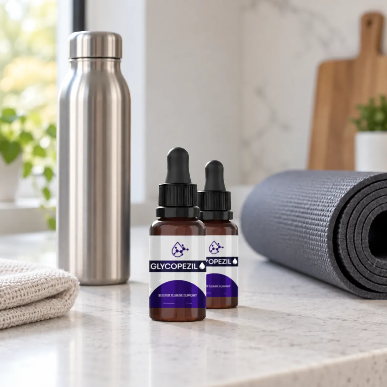 GlycoPezil — the package in everyday use