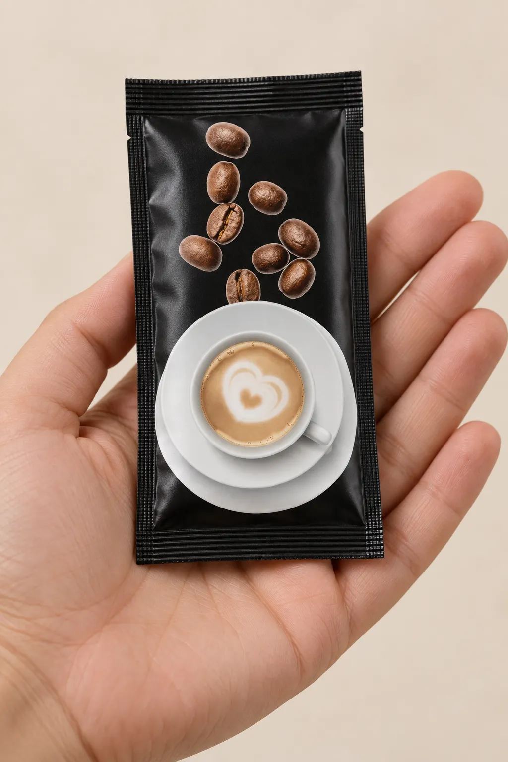 FitSpresso — the package held in a hand