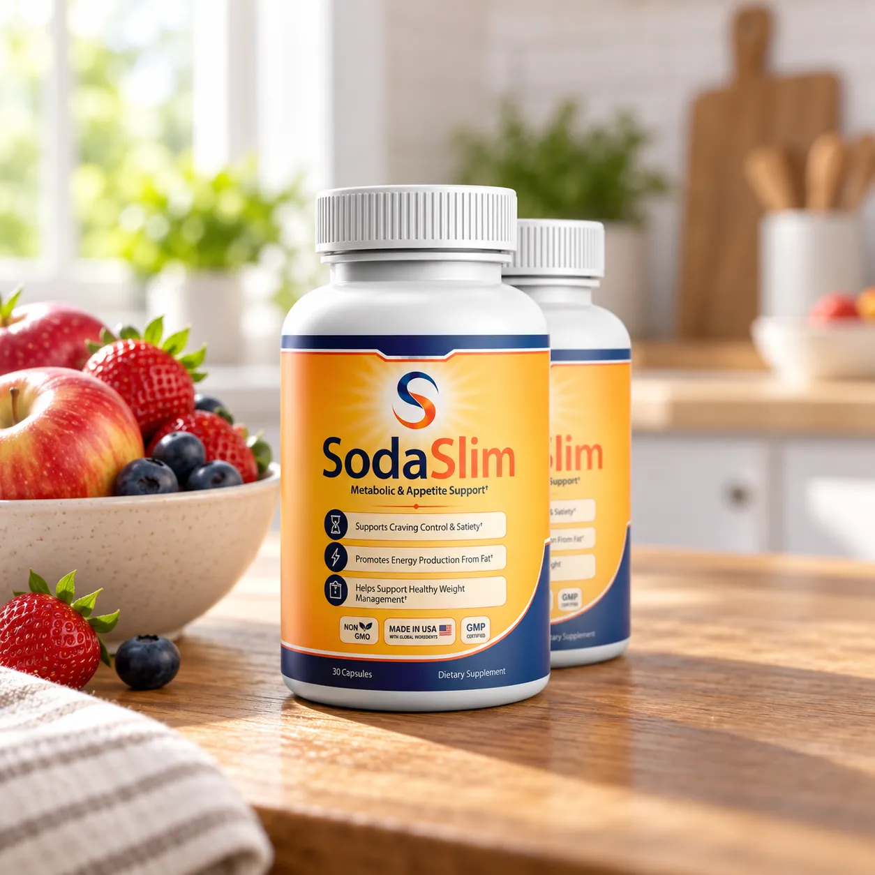 SodaSlim — the package in everyday use